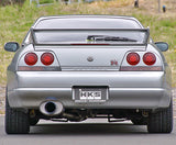 HKS SUPER TURBO MUFFLER TITANIUM EXHAUST - SKYLINE R33 GTR BCNR33