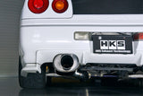 HKS SUPER TURBO MUFFLER URBAN MATTE EDITION EXHAUST - SKYLINE R34 GTR BNR34