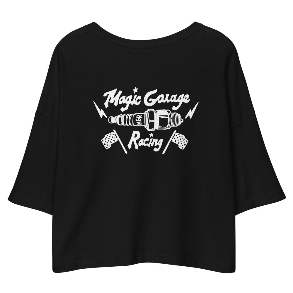 MGR Classic Combustion Crop Top – Magic Garage Racing